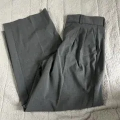 GUタックワイドパンツ丈標準70.0～74.0cm Mサイズ08DarkGray
