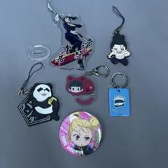 呪術廻戦 アクリルキーホルダー 缶バッジ 他