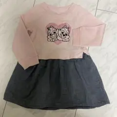 baby GAPディズニー　チップとデールワンピース