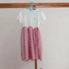 BeBe Petits Pois Vert ワンピース 140cmのサムネイル