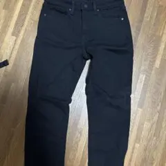 ブラックスキニーデニム 28インチ UNIQLO