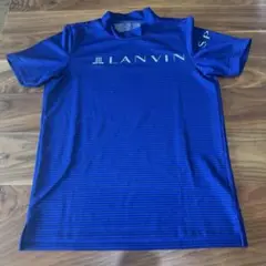LANVIN SPORT ゴルフウェア 青 ストライプ