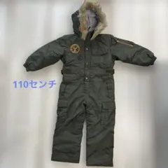 子ども用　スキーウェア　スノーボードウェア　オリーブグリーン