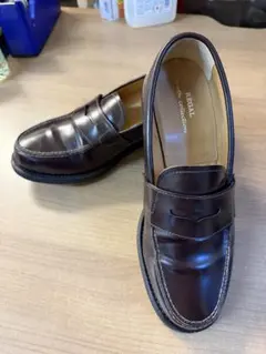 REGAL ダークブラウン ローファー 25