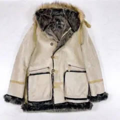 Otarie フェイクファー B-7タイプ ジャケット 綺麗系 ミリタリー L