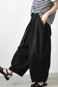 HARVESTY サーカスパンツ 黒 サイズ1 / SM2 dgy