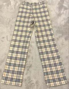 BURBERRY LONDON ノバチェック パンツ 150A - メルカリ