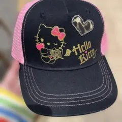 スピンズ　新品　ハローキティ　天使小悪魔シリーズ　メッシュキャップ　y2k平成
