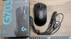 Logicool G703 lightpeed マウス 本体 レシーバー付き