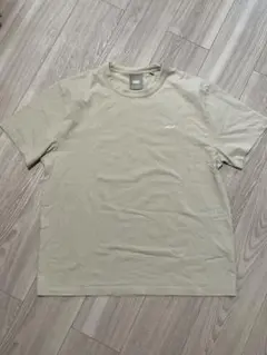 KITH ワンポイントロゴ Tシャツ L ベージュ系