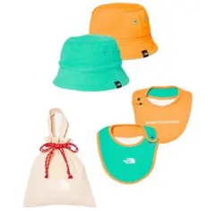 THE NORTH FACE ベビー帽子 & ビブセット