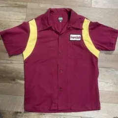 Momotaro Jeans ボーリングシャツ ワインレッドのサムネイル