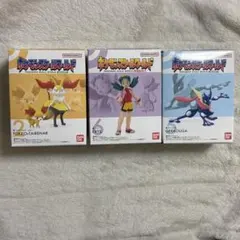 ポケモンスケールワールド ゲッコウガ・フォッコ&テールナー・クリス