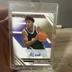 2022 MAX CHRISTIE AUTOGRAPHS GOODWIN サイン