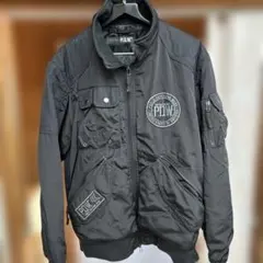 P.D.W. ブラック MA-1フライトジャケット