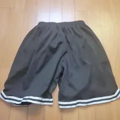 ハーフパンツ 黒 Ｌ メッシュ バスパン 短パン 薄手 速乾 ダンス ジム