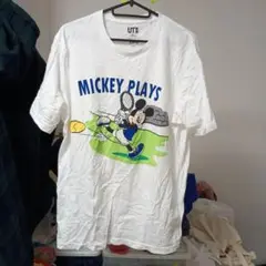 ユニクロ。ミッキー・マウスUT.XL.