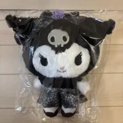 新品⭐︎マイメロディ&クロミ ダークブラック BIG ぬいぐるみのサムネイル