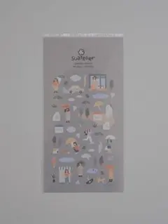Suatelier ステッカー no.1132 rainy day