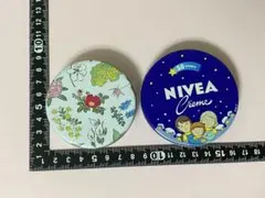 ニベア ちびまる子ちゃん 56ｇ 六花亭 空き缶 アルミ缶 スチール缶