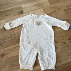 petit main クマ刺繍 ツーウェイオール　50-70