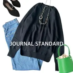 美品✨ジャーナルスタンダード✨春先も◎ウール　Vネックプルオーバーニット　洗える