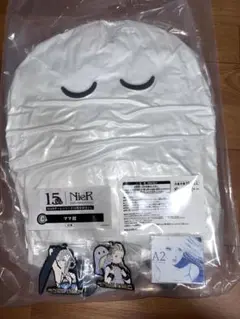 NieR ニーアオートマタ 15周年くじ　ママ枕　アクリルパネル　ラバー