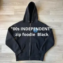 【希少】00s INDEPENDENT zip foodie Black