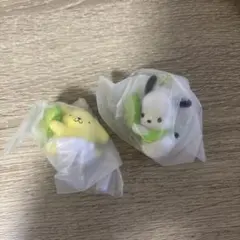 よつばのクローバーマスコット　ポムポムプリン　ポチャッコ