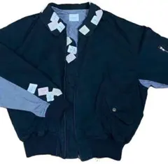 KETTY ブルゾン ジャケット アウター ロゴ 刺繍 ワッペン リバーシブル