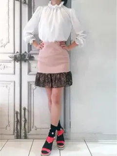 最終 manielle flaviaスカート 美品のサムネイル