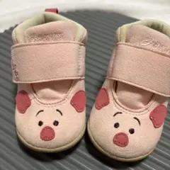 ✽美品✽ 12cm アシックス ピグレットデザイン ベビーシューズ