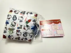 サンリオキャラクターズ レトロレッスンバッグミニキーホルダー ハローキティ