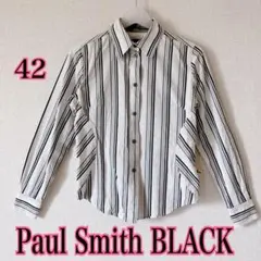 Paul Smith BLACK ポールスミスブラック 長袖 ストライプシャツのサムネイル