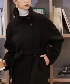 一回着用。FREE's MART スタンドカラーメルトンロングコート