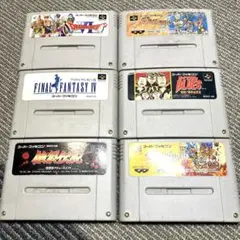 スーパーファミコン ソフト まとめ売り 6本セット ③