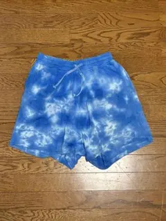 Lafayette タイダイ　ブルー　ハーフパンツ　スウェット　Mサイズ