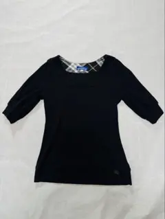 BURBERRY BLUELABELトップス　七分丈M ノバチェク