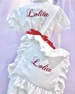 ローズマリーソワール　ピローバッグ　ロリータ刺繍のサムネイル