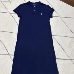 POLO RALPH LAUREN ポロワンピース ネイビー 半袖のサムネイル