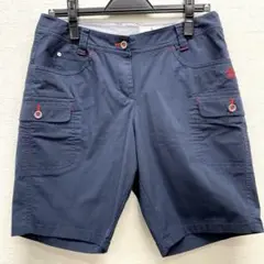 【M9】MUNSINGWEAR マンシング　ネイビー ショートパンツ　サイズ11