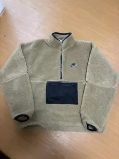 Nike フリースジャケット ベージュ