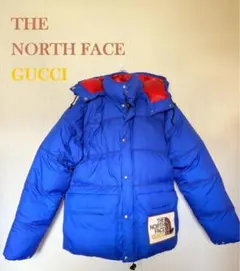 THE NORTH FACE GUCCI ダウンジャケット 青
