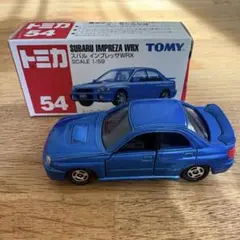 トミカ スバル インプレッサWRX No.54 中国製