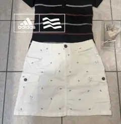 アディダス JP adicross　ストレッチ プリントスコートJLJ08