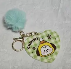 BT21 ファミマ限定 ポンポンつきアクリルキーホルダー CHIMMY チミー
