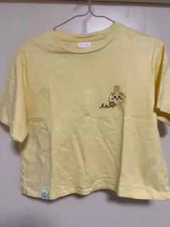 GU ちいかわ 半袖カットソー イエロー