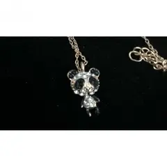 ゆらゆらパンダネックレス