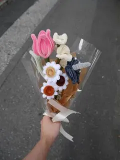 モールフラワー｜ブーケ｜造花｜ハンドメイド