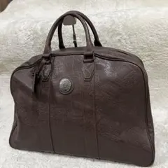 大容量✨renoma トートバッグ　ボストンバッグ　ブラウン